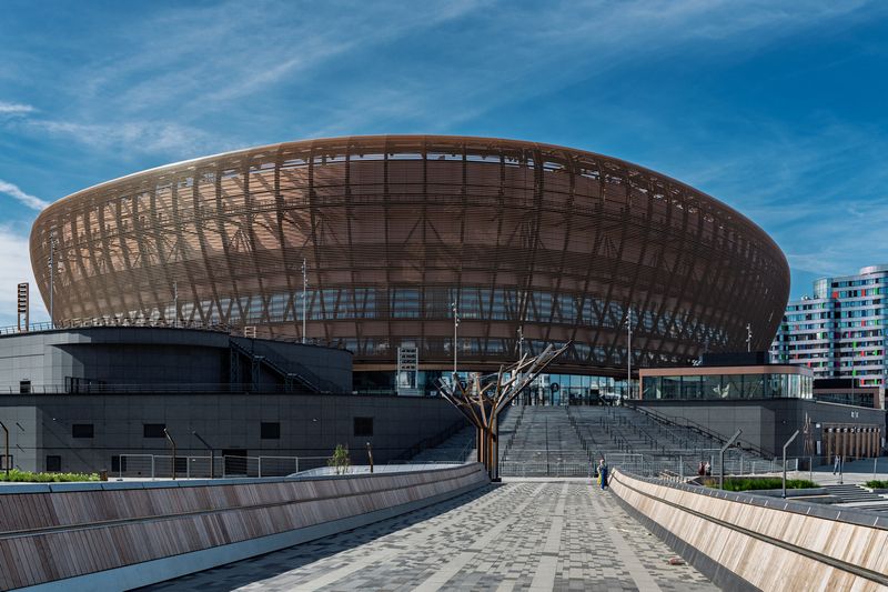 угмк, архитектура, екатеринбург, город УГМК арена фото превью