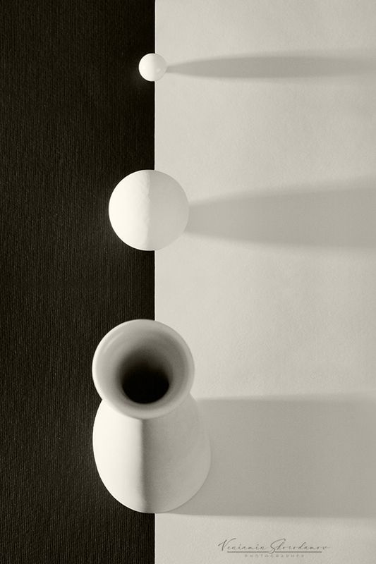 натюрморт, белое, чёрное, vensk Чёрное и Белое 4 фото превью