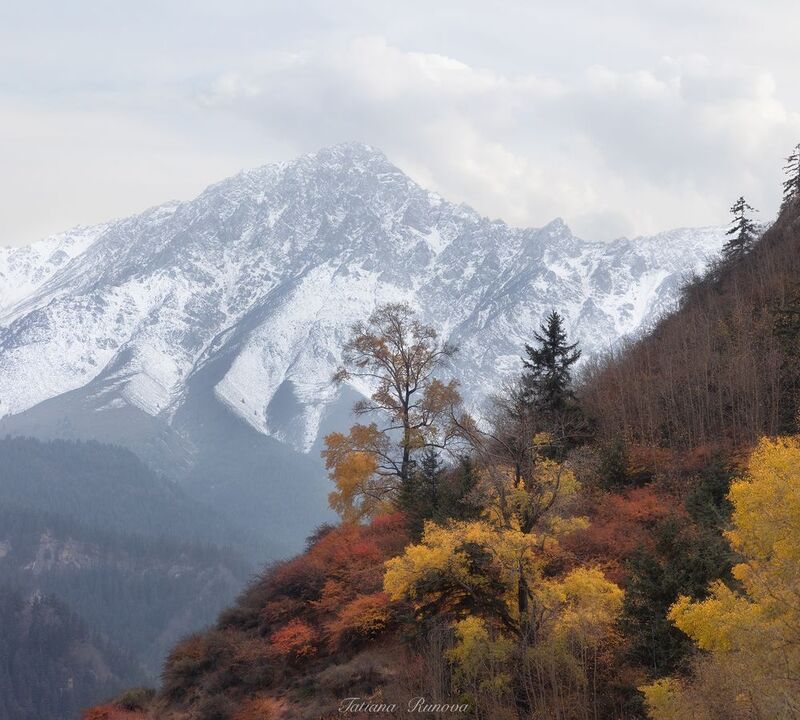Осень в горах фото превью