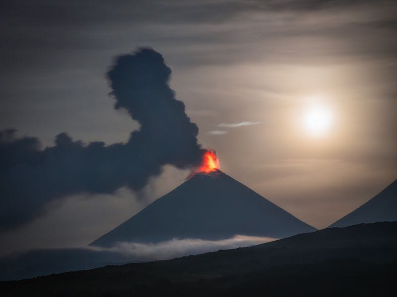камчатка Ключевская сопка. фото превью