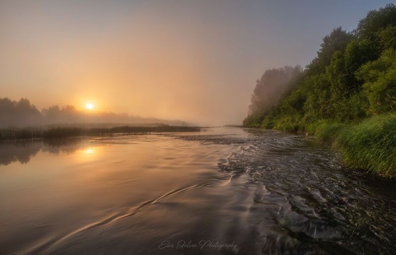 Золотой рассвет фото превью