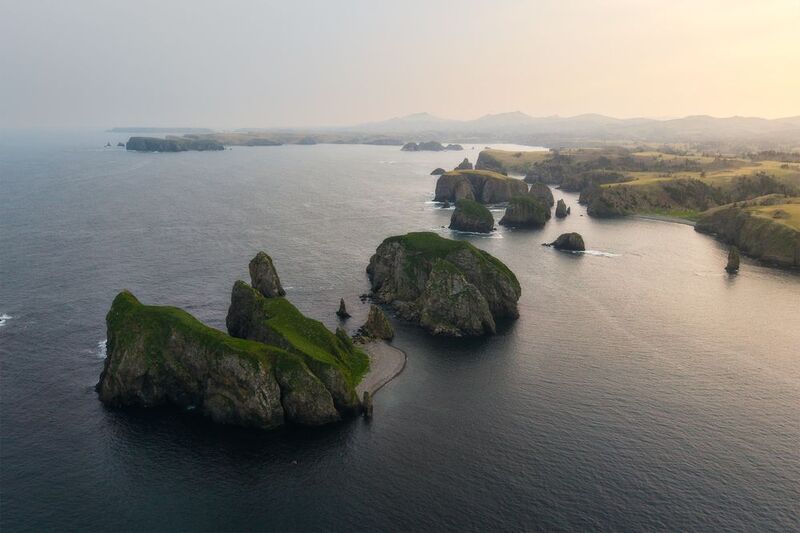 шикотан, сахалин, сахалинская область, курилы, курильские острова, kuril islands, far east, дальний восток, тихий океан, южные курилы, shikotan, безымянная, бухта безымянная Бухта Безымянная, Шикотан фото превью