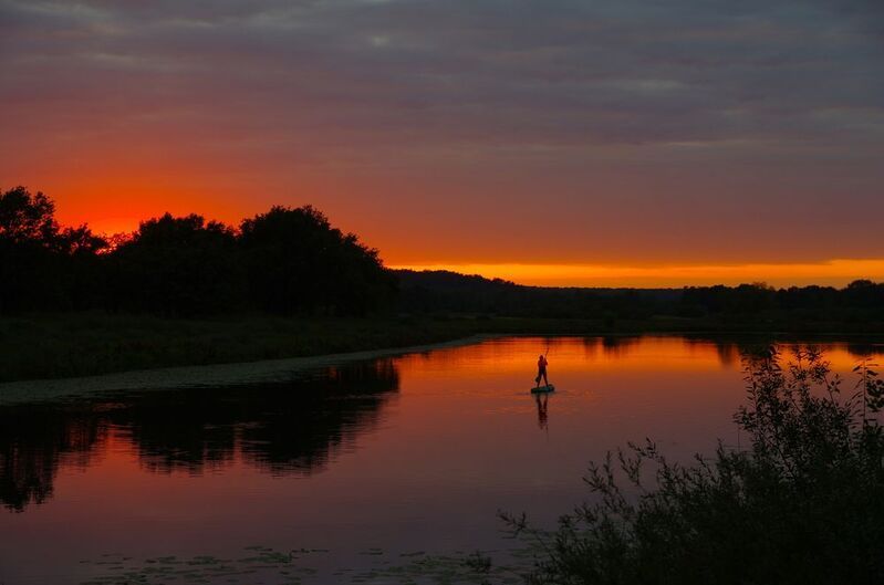 На закате фото превью