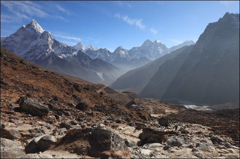 непал, гималаи, трек к бл эвереста, nepal, himalaya, trek to bc everest, К перевалу... фото превью