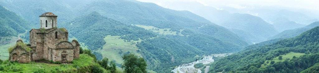 сентинский храм, теберда, кчр, кавказ, горы, развалины, руины, старина, архитектура, храм, церковь, древность, панорама, пейзаж, горы, Динара Кулешова