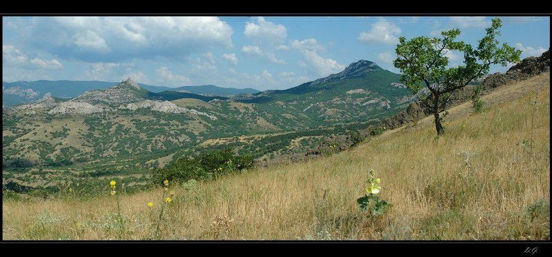 крым, кара-даг, горы По Кара-Дагу ... фото превью