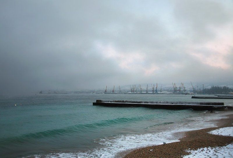 феодосия, порт, волна О тихом шелесте лазурной волны... фото превью