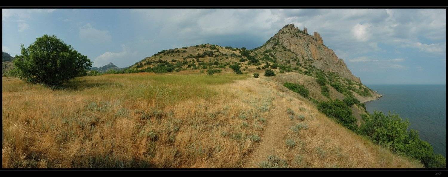 крым, кара-даг, горы, море, лето, D.G.