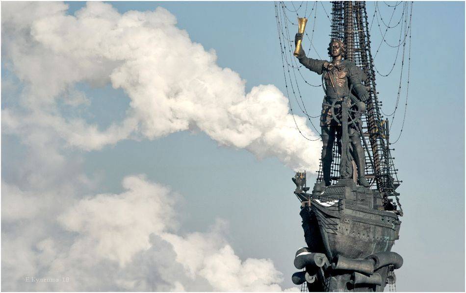 город, москва, петр 1, пар, дым, трубы, кулешов евгений,, Кулешов Евгений