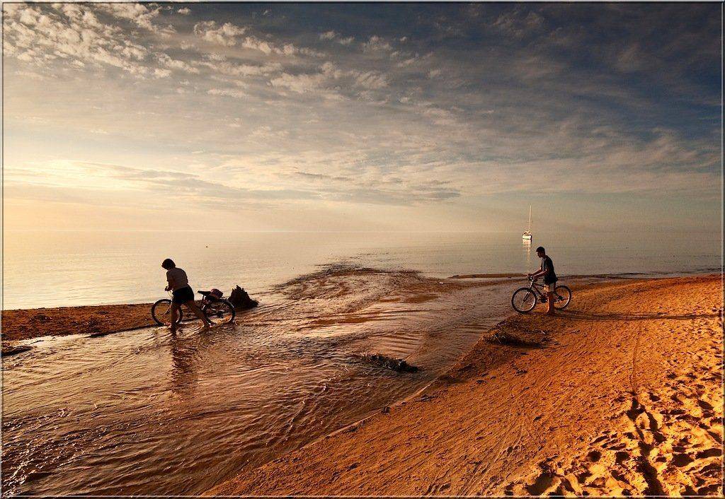 leto,vecher,more, normiks