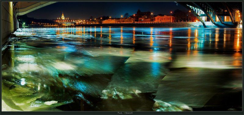 москва, река, мгу, воробьевы горы, лед, торосы, поток, вода, оттепель, 54, shelphur Вскрытие реки в честь Масленицы фото превью