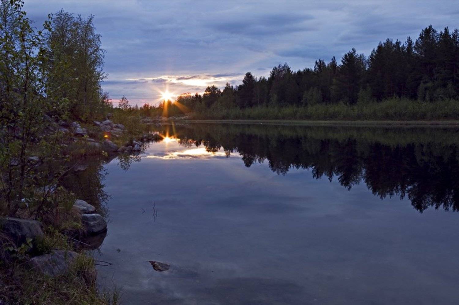 пейзаж,лето,север,озеро, Алексей Сафаров