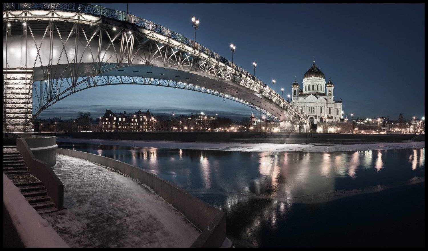 патриарший, вечер, ночь, город, Андрей Уляшев (Mercand)