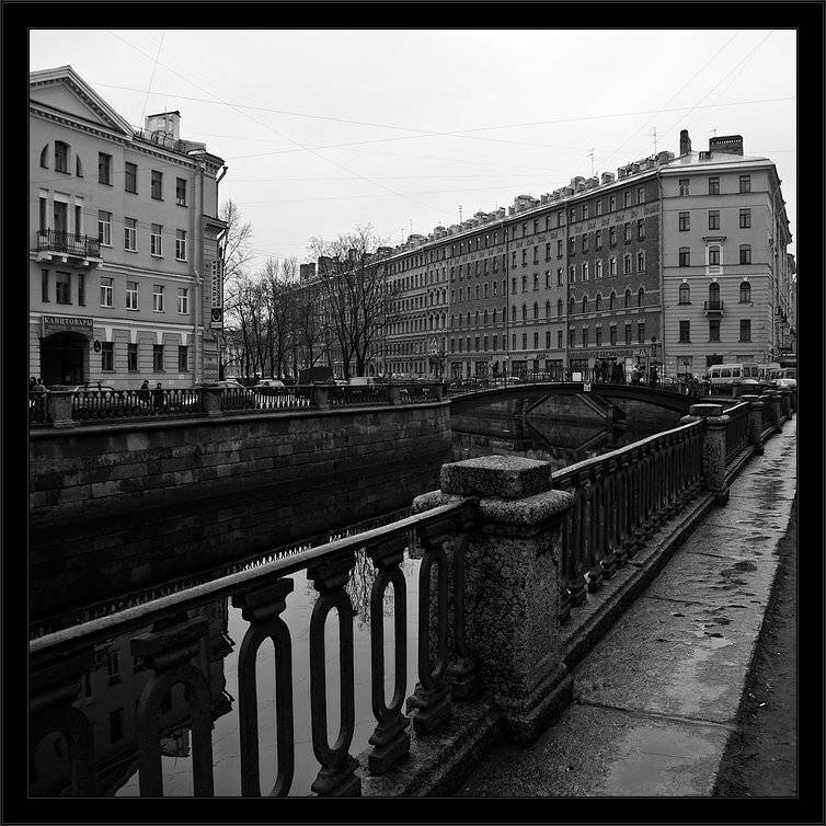 петербург, центр, канал грибоедова, чб, Kirill Shapovalov