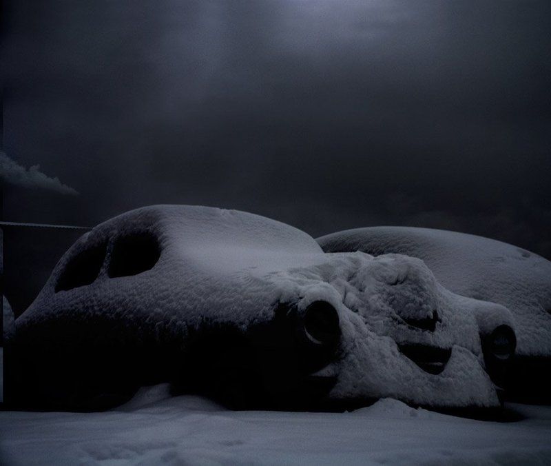 победа, ночь, снег Былая \