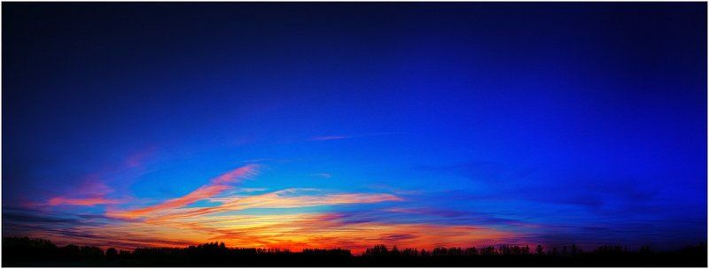 зарево, закат, край, вечер Где-то на краю земли.. фото превью
