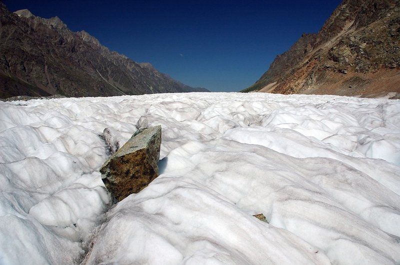 кавказ, безенги, безенгийский ледник *** фото превью