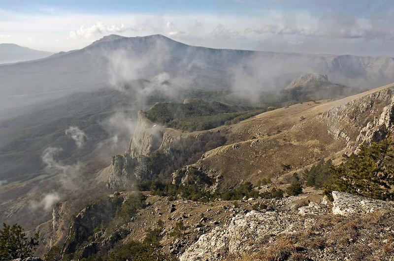 Демерджи. Вид на Чатырдаг фото превью