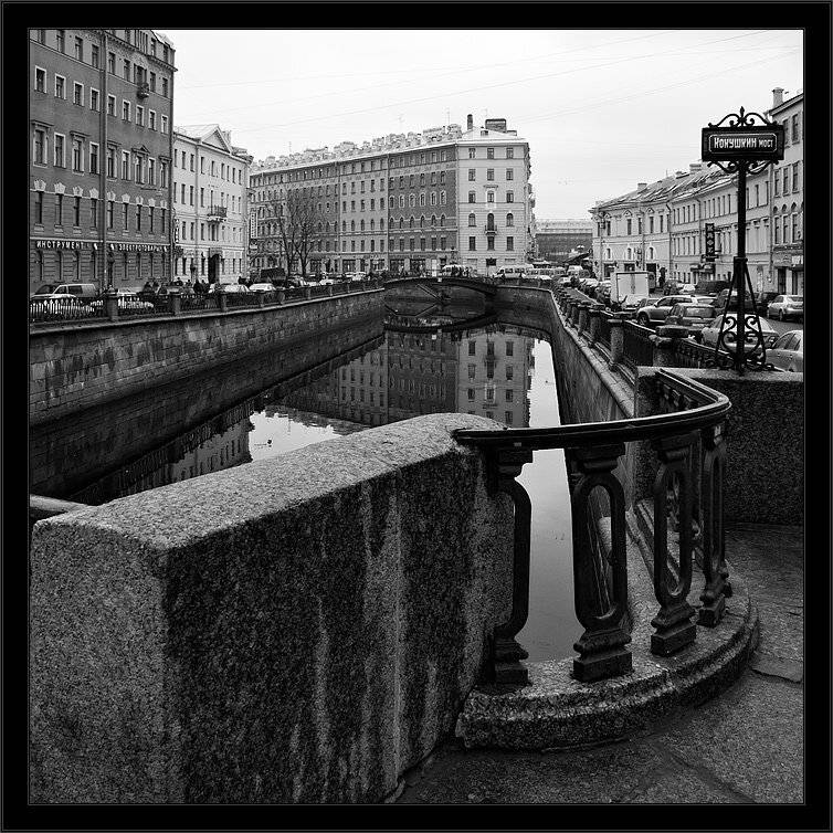 петербург, центр, канал грибоедова, чб, Kirill Shapovalov