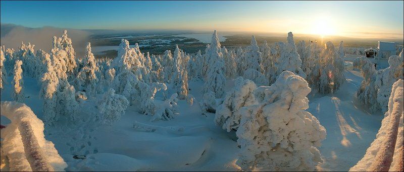 вуокатти, финляндия Обзорная площадка Вуокатти фото превью