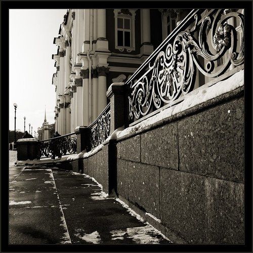 Романтическая зарисовка у Зимнего дворца