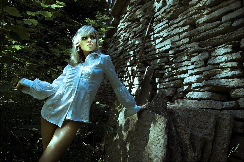 каменный дом, лес, модель В поисках... фото превью