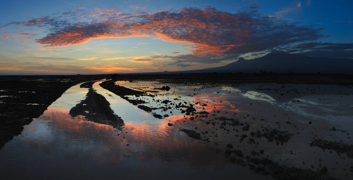 африка, амбосели, пейзаж, Николай Зиновьев