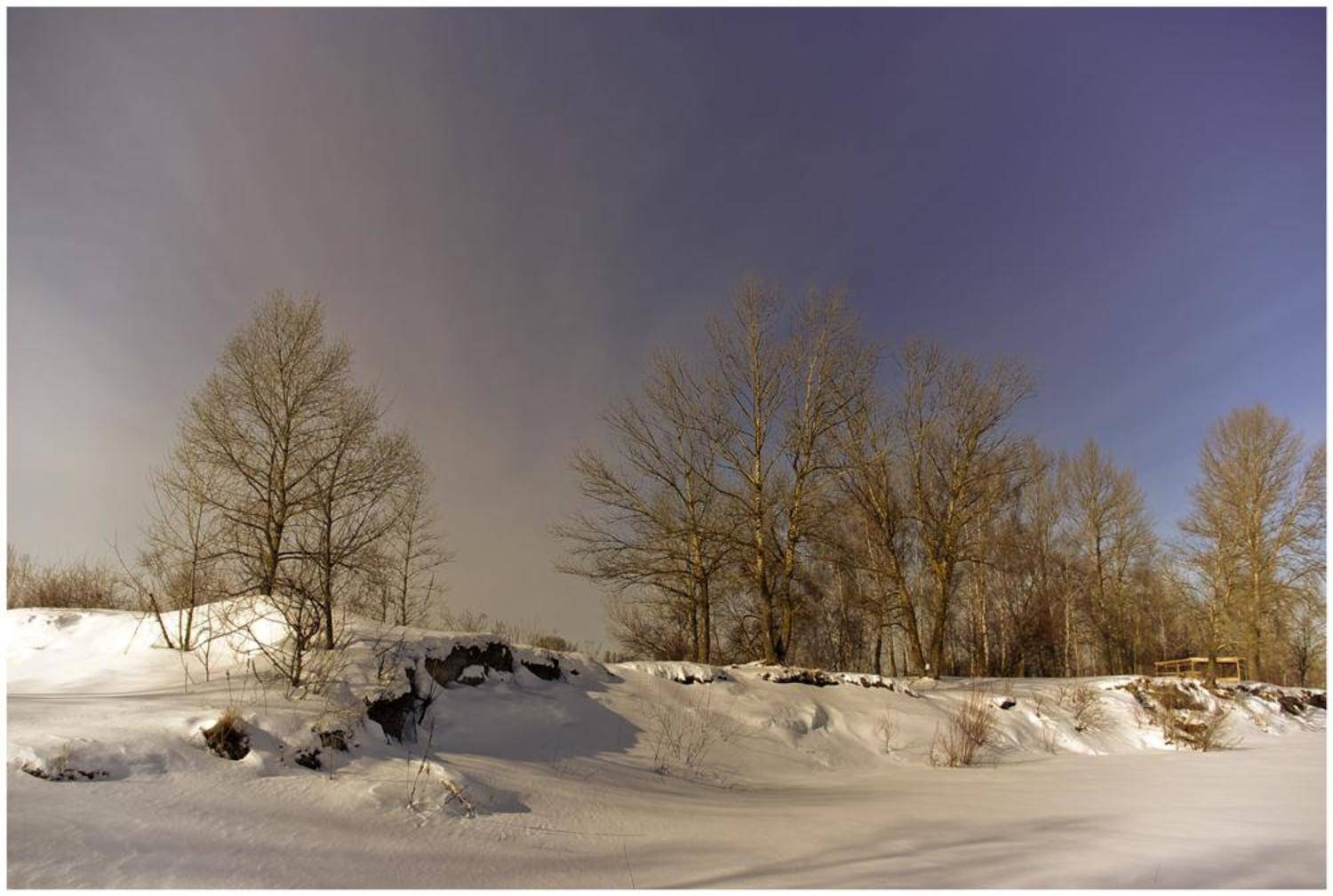 зима, сугробы, глухозимье, andrem