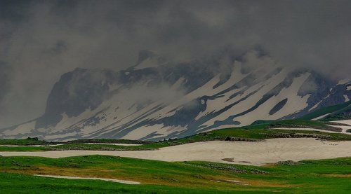 прорываясь сквозь туман