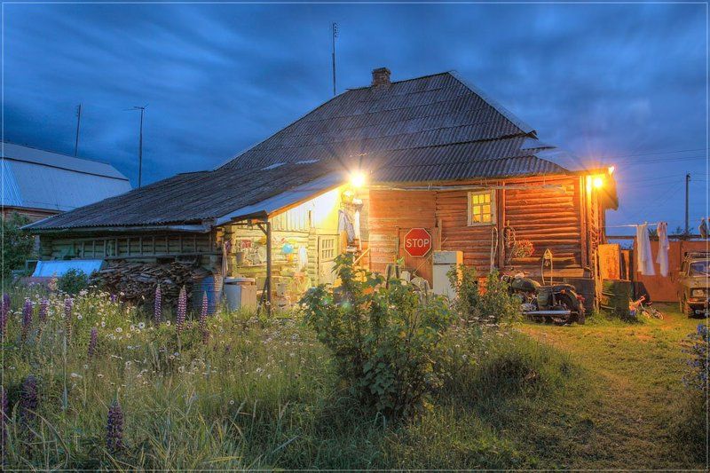 на закате фото превью