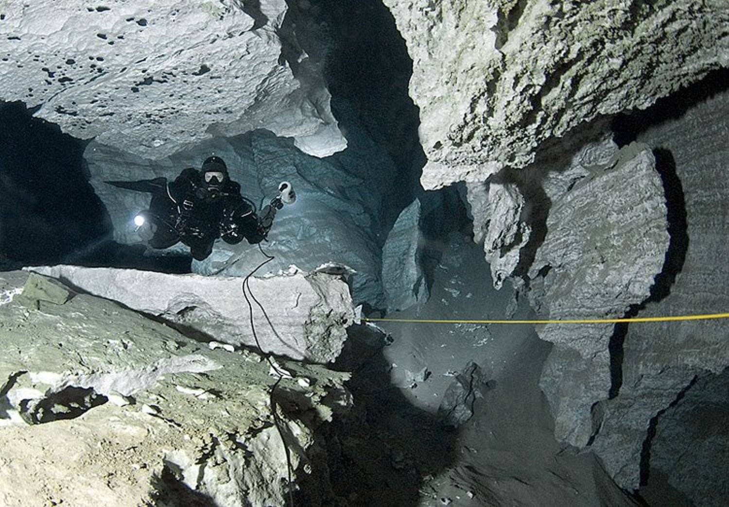 дайвинг, пещеры, ординская, Витя Лягушкин