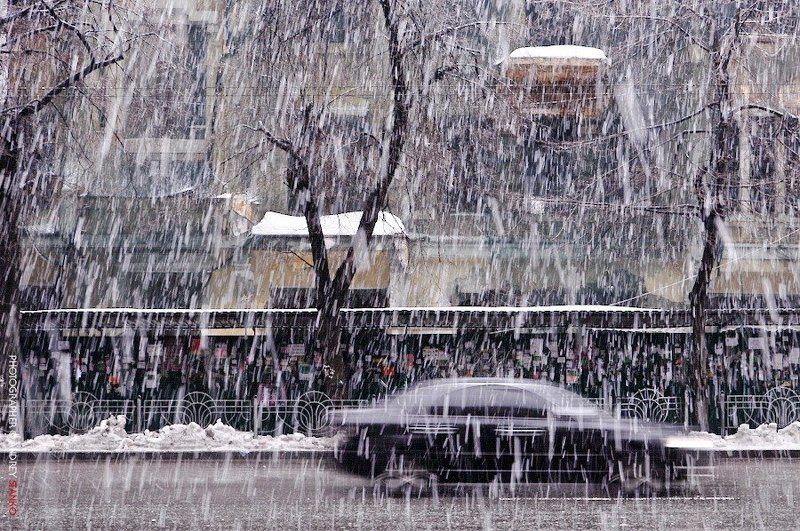 станко, зима, киев, снегопад Снегопад фото превью