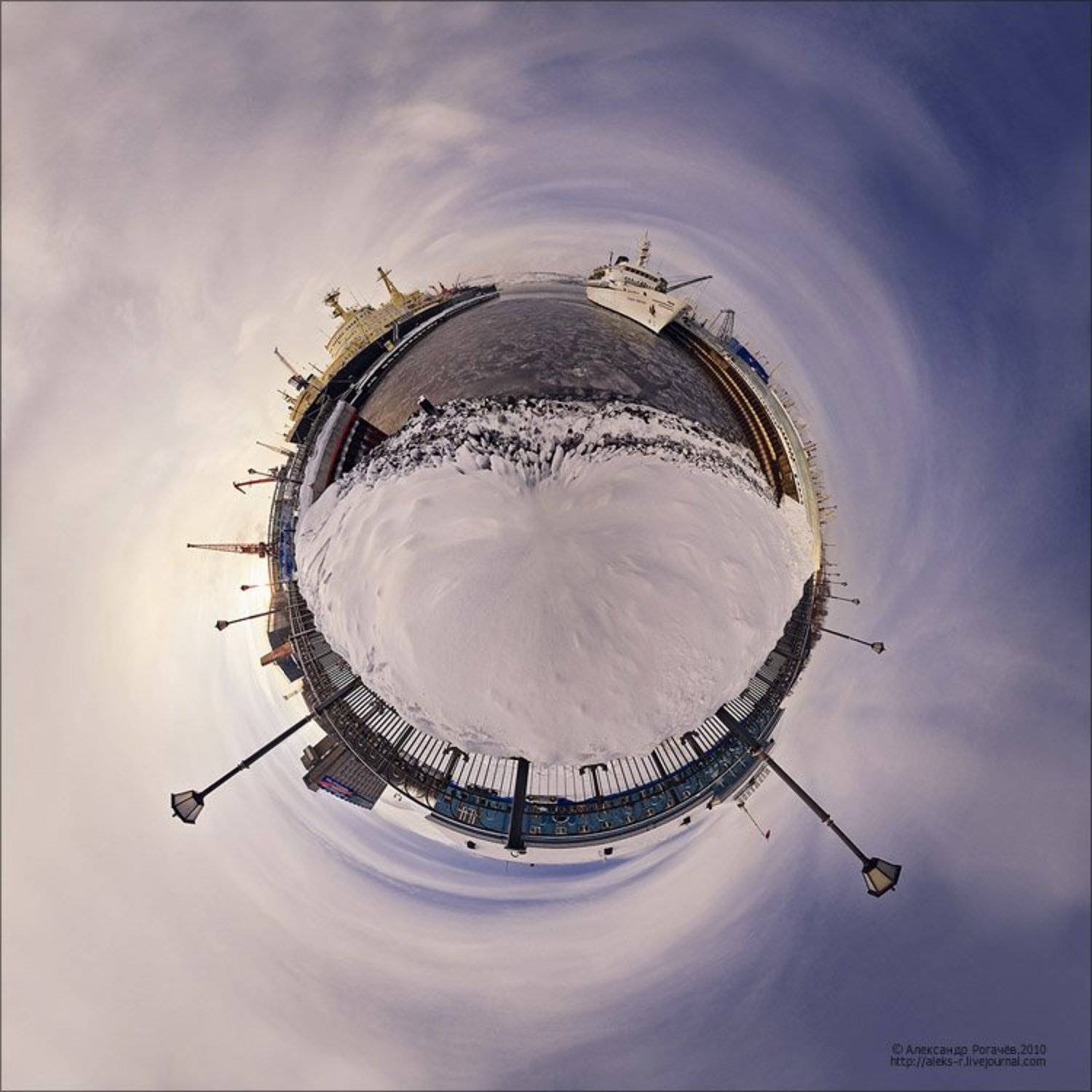 мурманск,зима,глобус, Александр Рогачёв