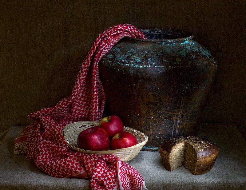 этюд с бородинским хлебом фото превью