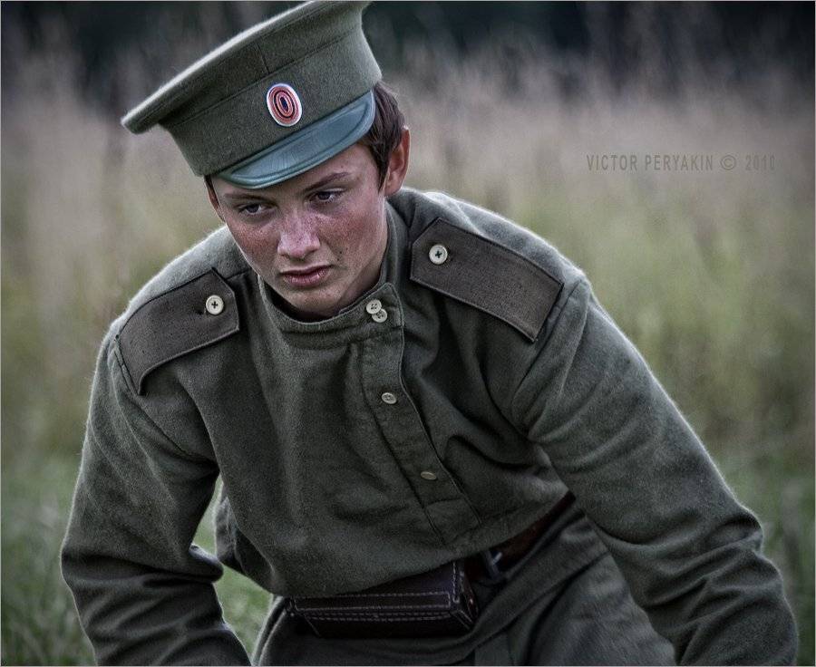 1916, сын пока, мальчик, подросток, форма, реконструкция, Виктор Перякин
