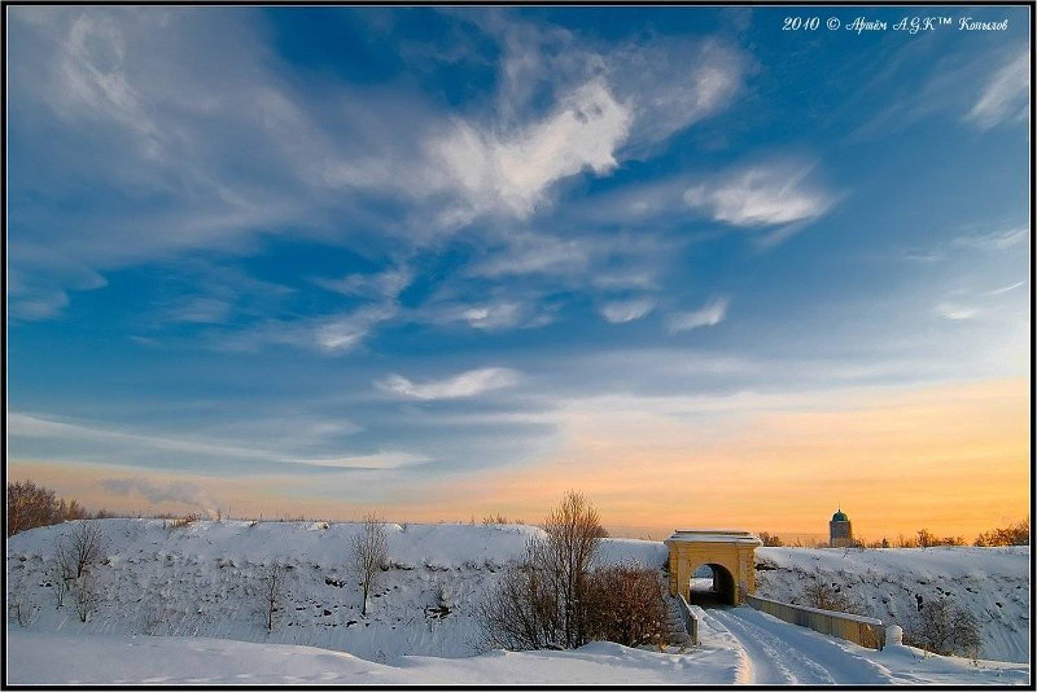выборг, аннинские, укрепления, вечер, морозно, Артём A.G.K&trade; Копылов