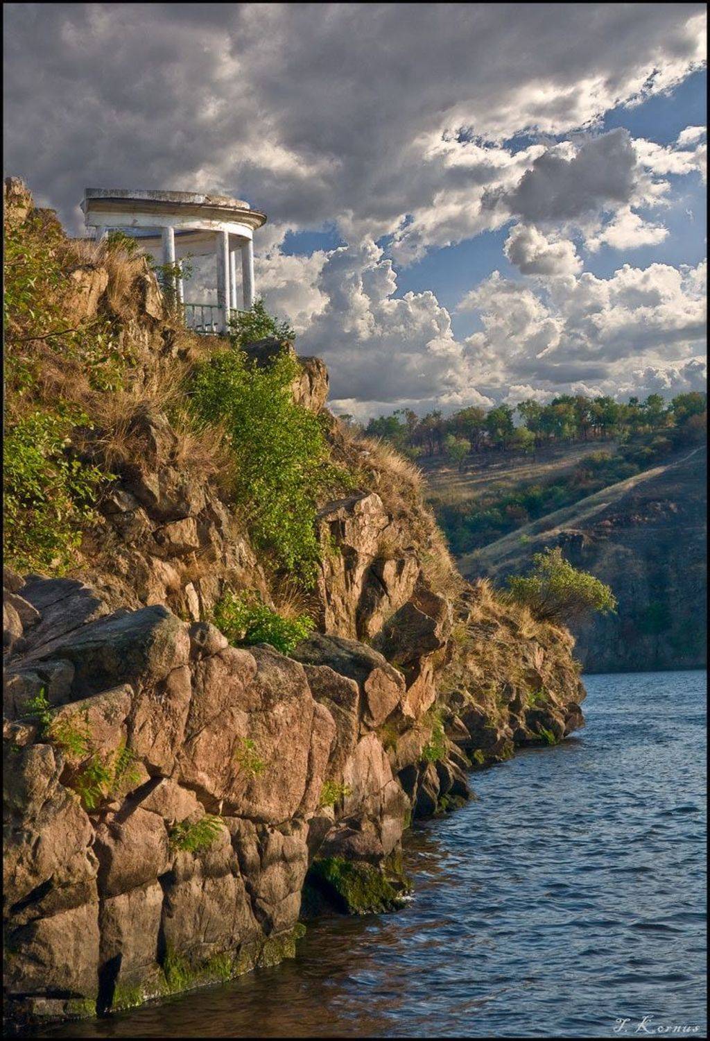 днепр,о.хортица,беседка,скала, Татьяна Корнус