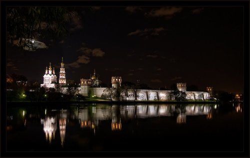 Московская знакомая ночная зарисовка