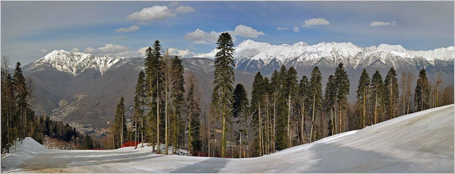 горы, красная поляна, сочи, Борис Пирог