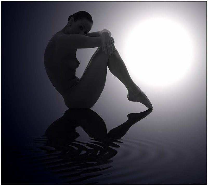 ню, девушка ч\\б *** фото превью