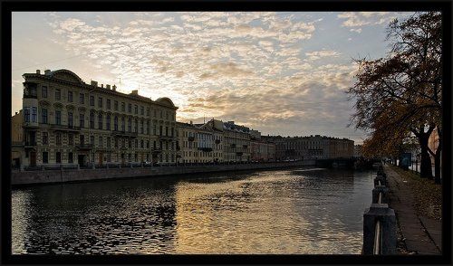 Утренняя осенняя питерская зарисовка