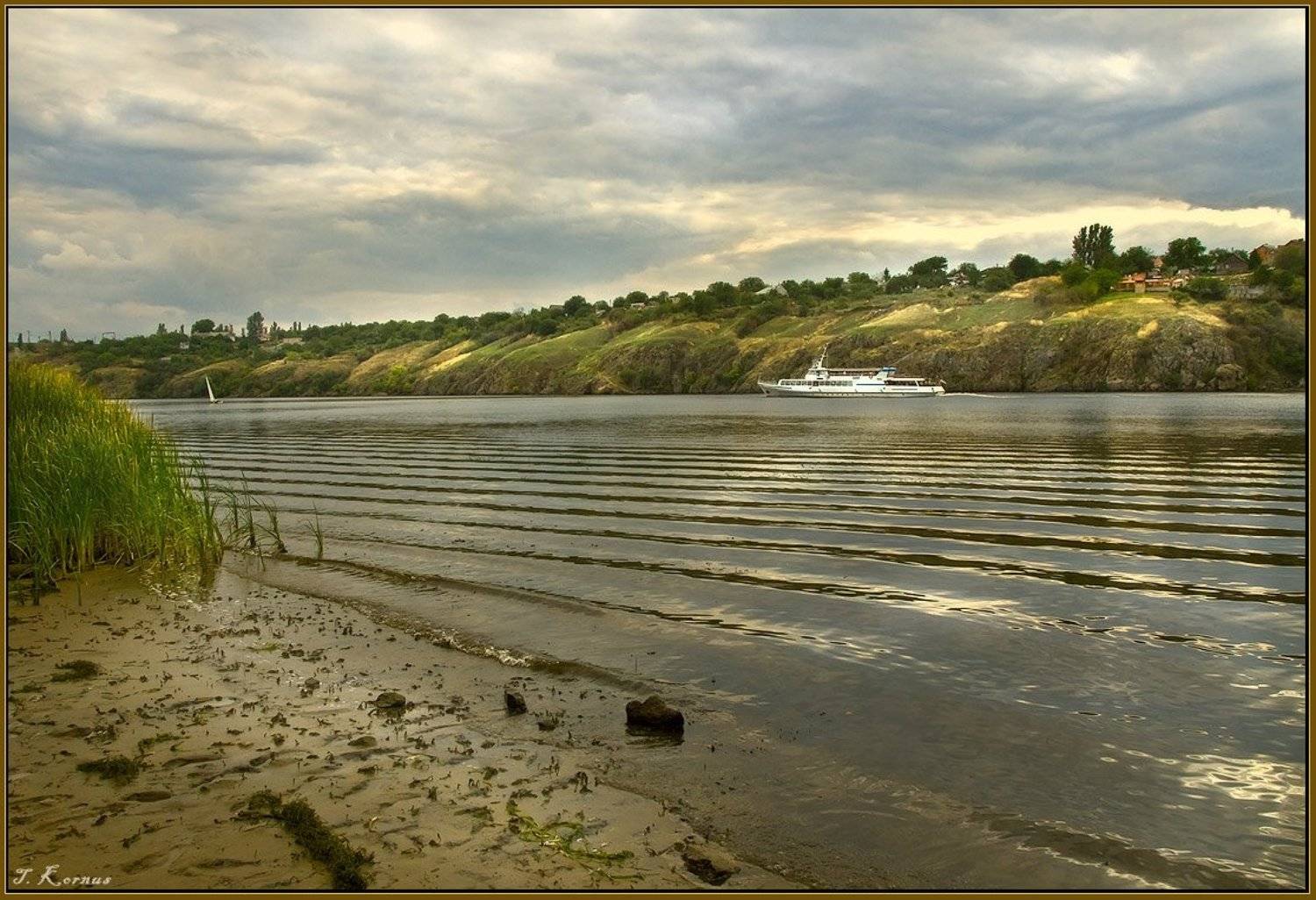 днепр,теплоход,лето,о.хортица, Татьяна Корнус