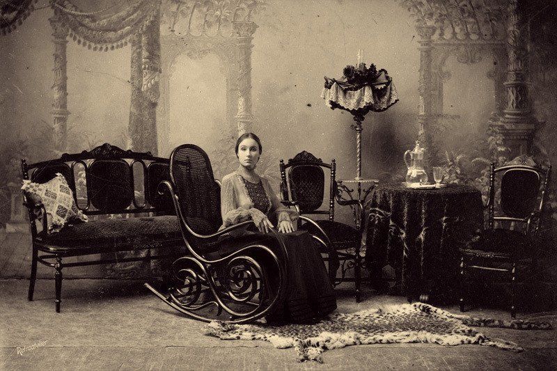 ретро В интерьере фото превью