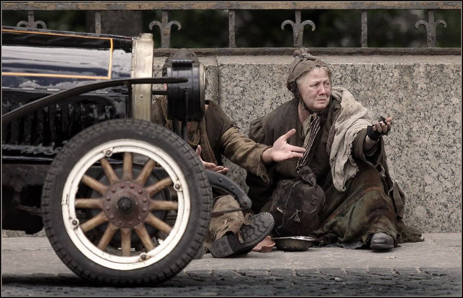 питер, мережко, фильм, колесо, нищие, милостня, Ханмурзин Павел