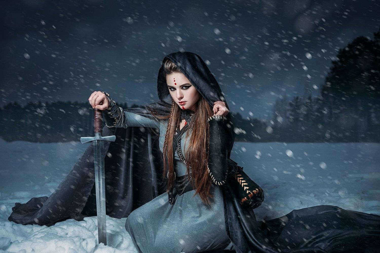 nikon, d800, 35mm, 2016, портрет, зима, Илья Новицкий