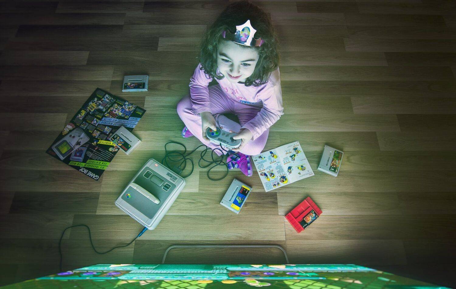 game mario portrait kids console sony night , ნიკოლოზ მესხი