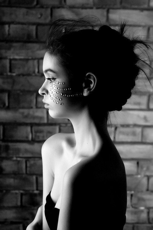 стразы, бъюти, фотосессия  фото превью