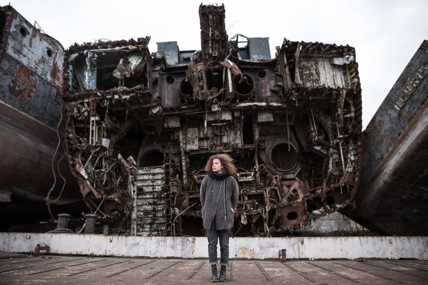 Girl, Graveyard, Rust, Ships, Владимир Галяк