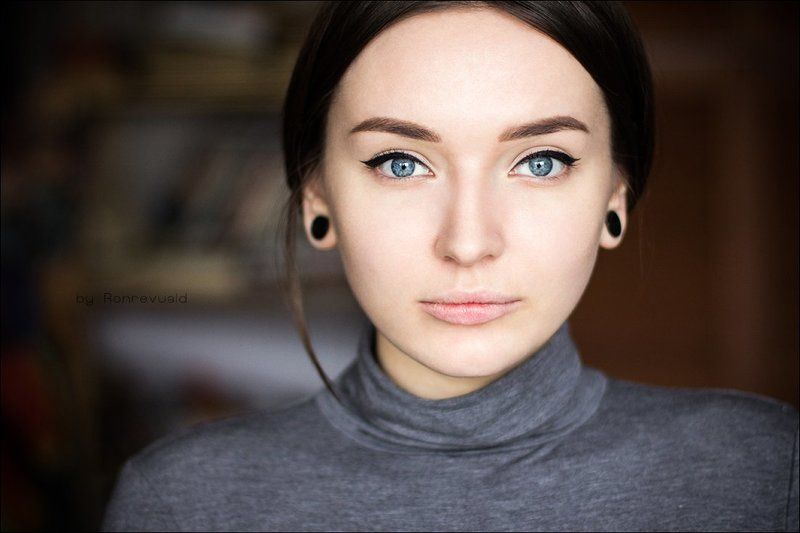 Eyes, Light, Portrait, Глаза, Девушка, Портрет, Свет Ева фото превью