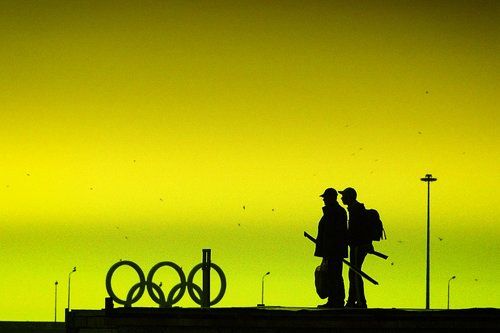 Апрельский вечер в Сочи